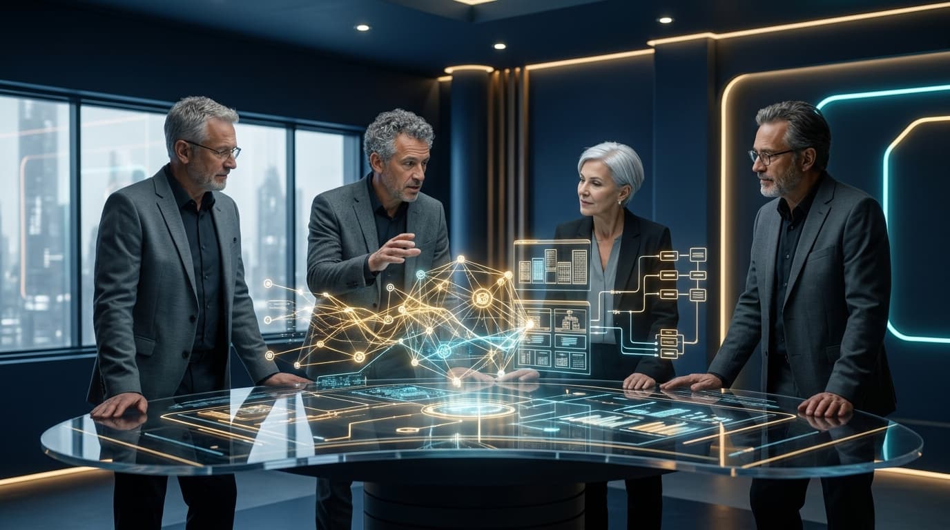 Ambiakshi Strategic Enterprise AI Consulting Boardroom